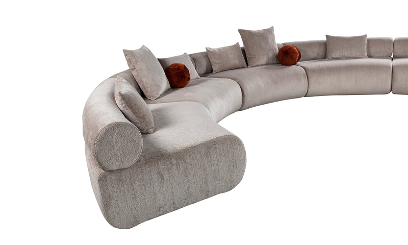 Piga Modern Corner Sofa Set