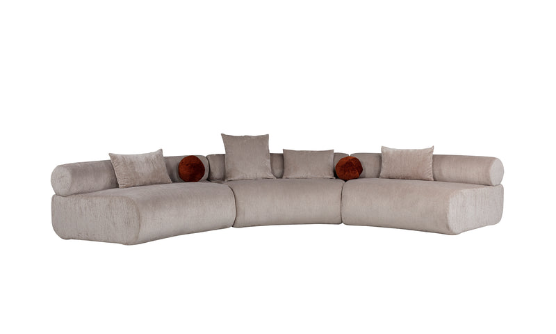 Piga Modern Corner Sofa Set