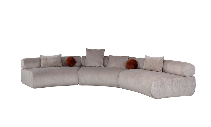 Piga Modern Corner Sofa Set