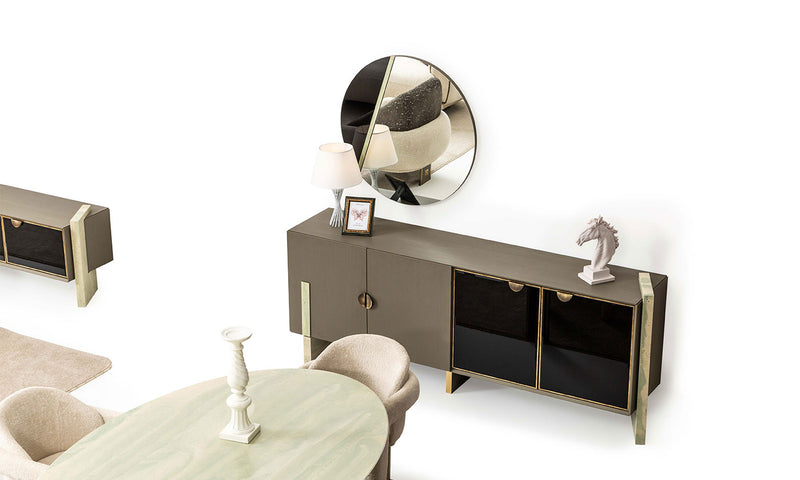 Blour Console and Mirror