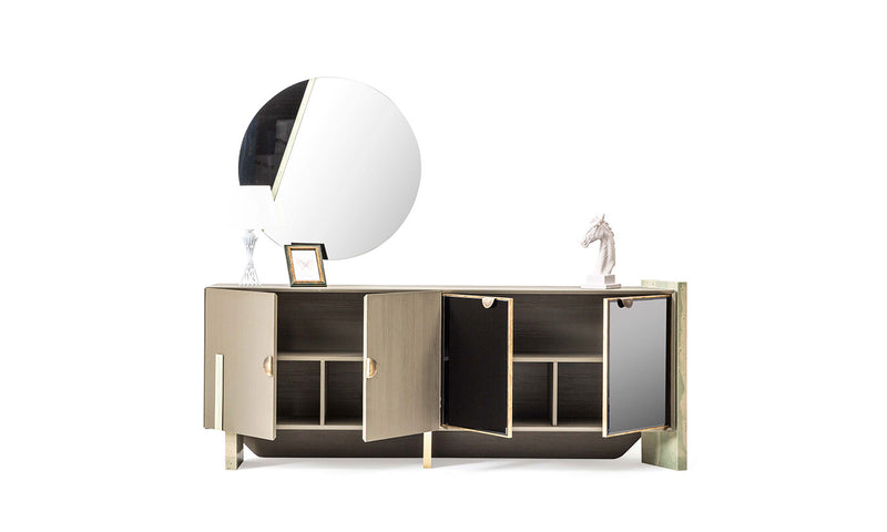 Blour Console and Mirror