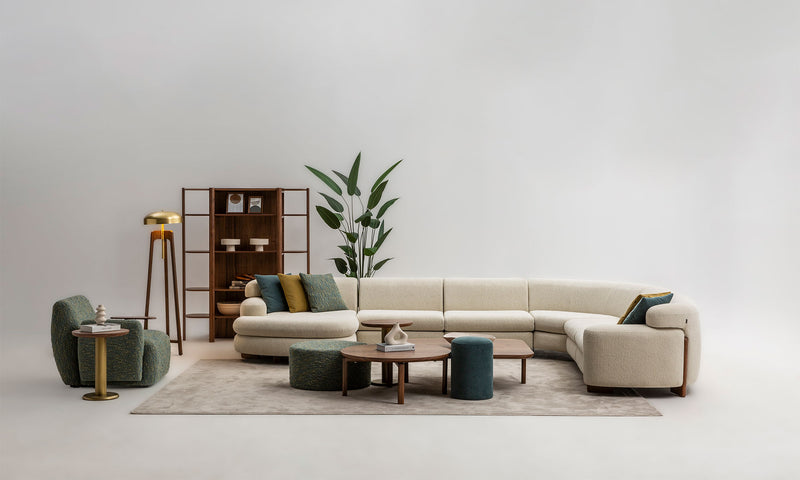 Lyon Modern Corner Sofa Set