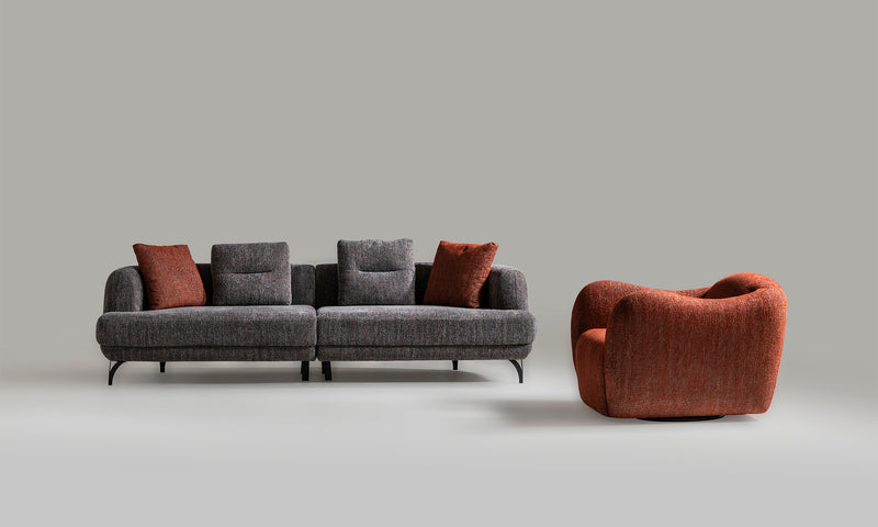 Ella Modern Corner Sofa Set