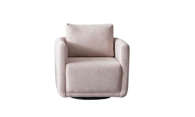 Colin Straight Swivel Armchair