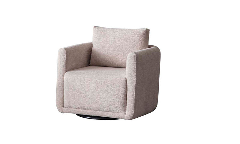 Colin Straight Swivel Armchair