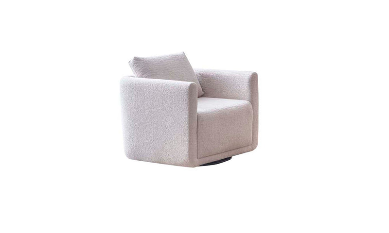 Colin Straight Swivel Armchair