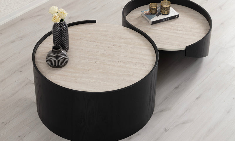 Cara Black Coffee Table