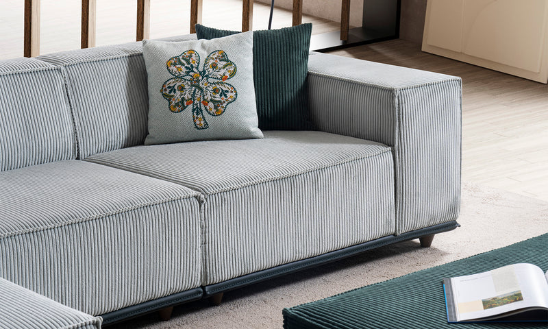 Noya Modern Corner Sofa Set