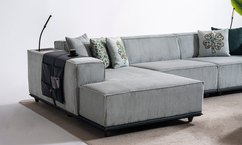 Noya Modern Corner Sofa Set