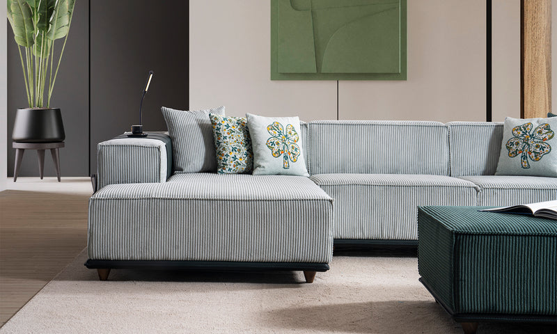 Noya Modern Corner Sofa Set