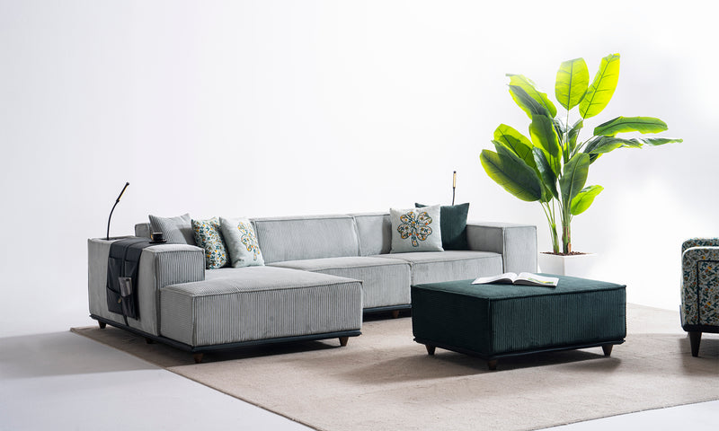 Noya Modern Corner Sofa Set