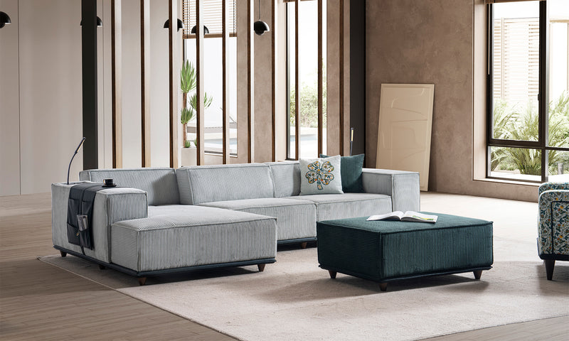 Noya Modern Corner Sofa Set