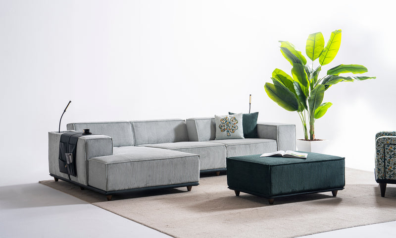 Noya Modern Corner Sofa Set