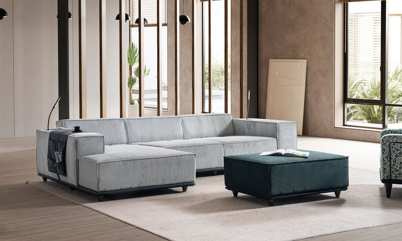 Noya Modern Corner Sofa Set