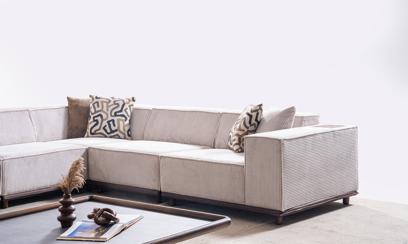 Noya Modern Corner Sofa Set