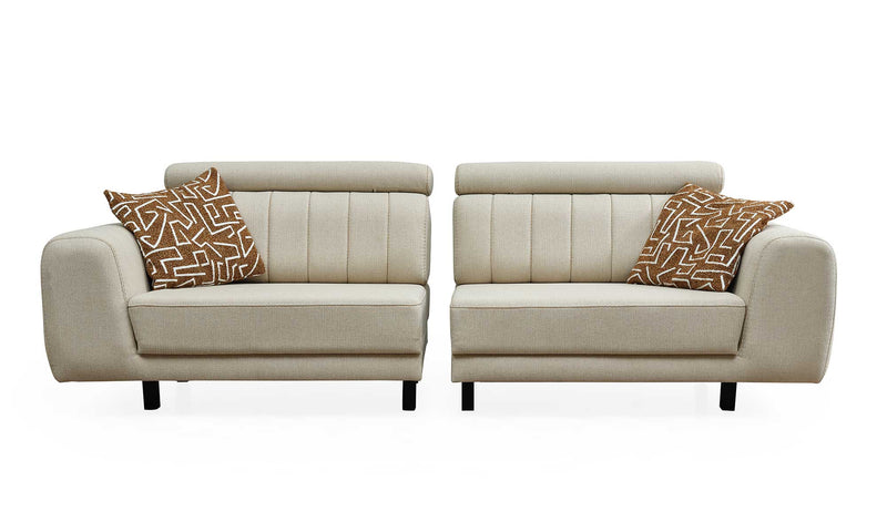 Louisa Three-Seat Sofa (With Back Mechanism)