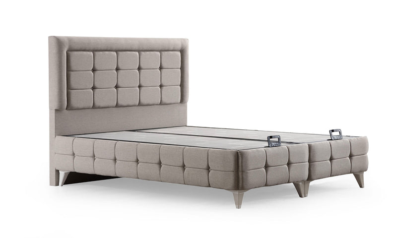 Lorenzo 150x200 Bed Base Headboard Set