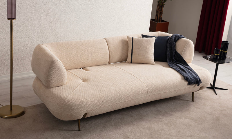 Three-Piece Sofa with Daffodil Mechanism