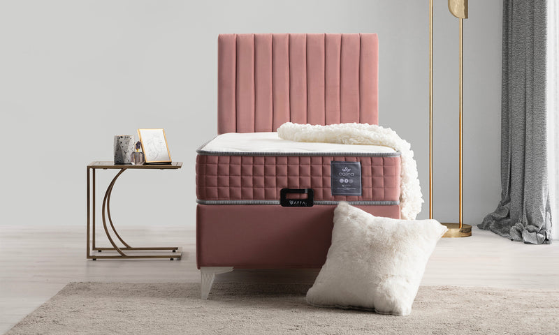 Calina Bed Base Headboard Set