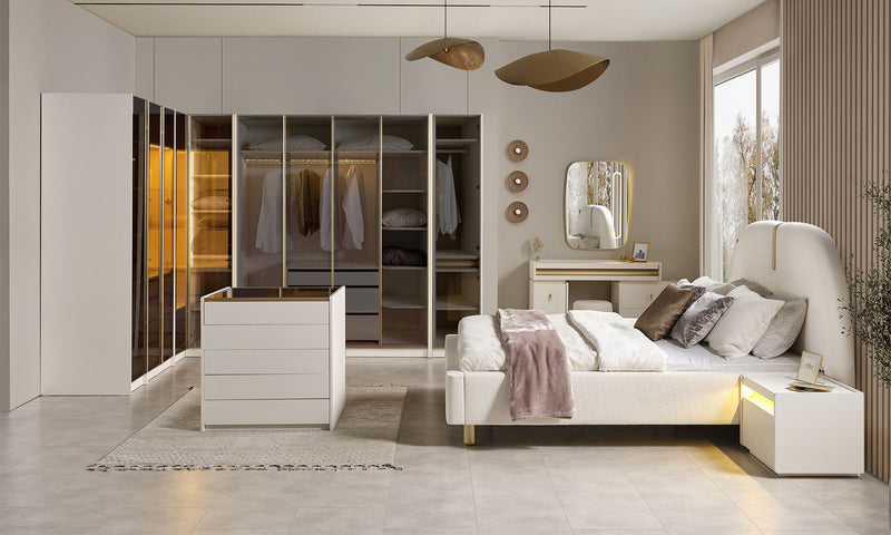 Timber Modern Dressing Room Set