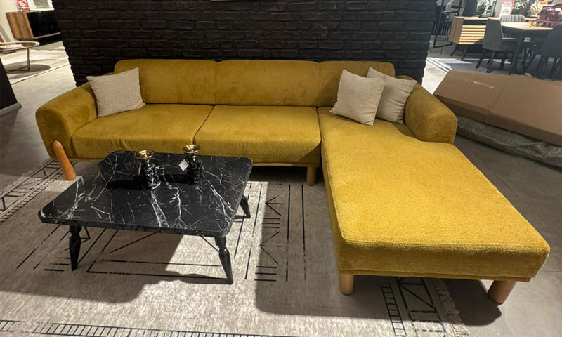 Bohemian Modern Corner Sofa