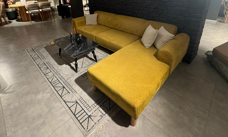 Bohemian Modern Corner Sofa