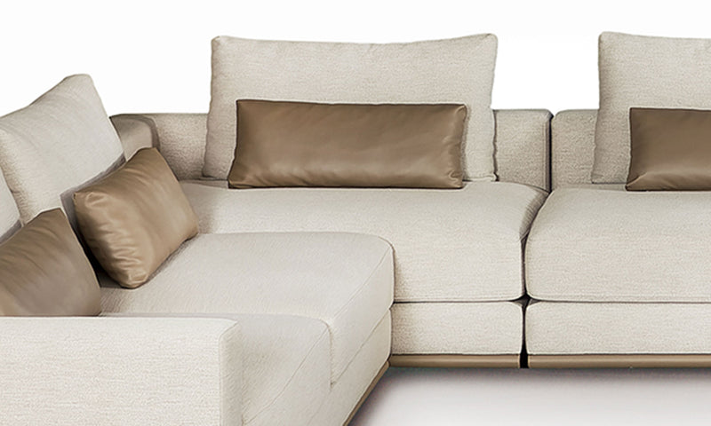 Confucius Modern Corner Sofa Set