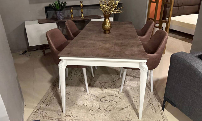 Outlet Basalto Modern Dining Room Set