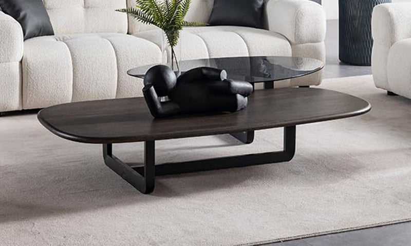 Bruno Glass Coffee Table