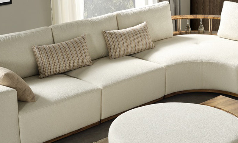 Leva Modern Corner Sofa Set