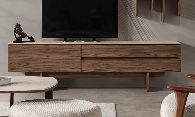 Fluffy Modern TV Unit Set