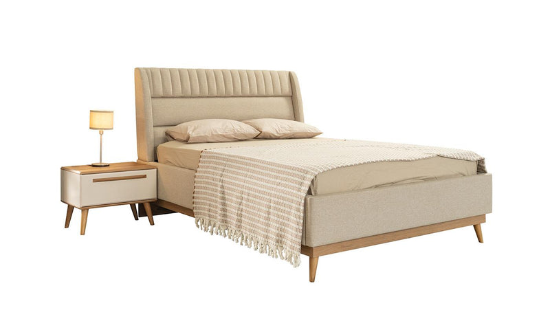 Nimbu Bed and Headboard