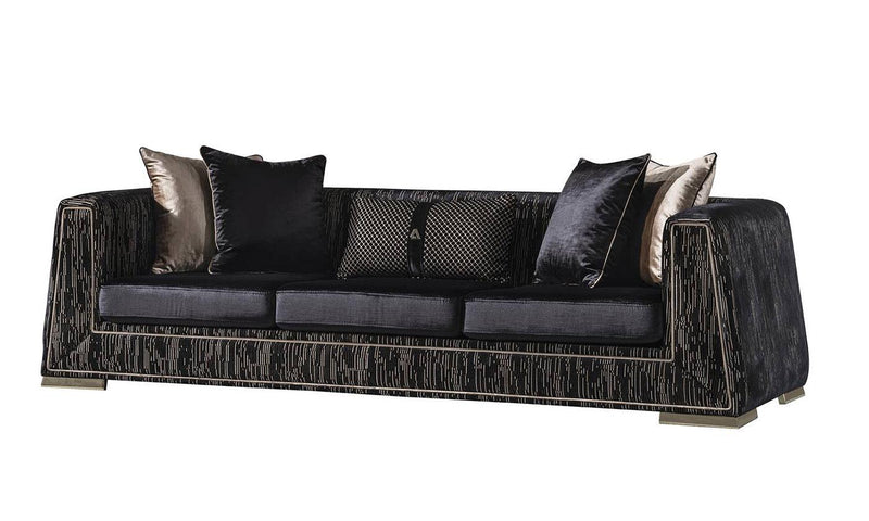 Serene Four-Seat Patterned Sofa